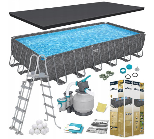 Басейн каркасний 11в1 Bestway 561KG 732 х 366 х 132 см