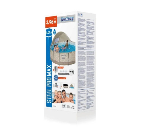 Басейн каркасний 11в1 Bestway 561FY, 396 x 107 см Басейн каркасний 11в1 Bestway 561FY, 396 x 107 см