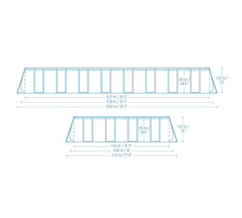 Басейн каркасний 11в1 Bestway 561KJ 956 х 488 х 132 см