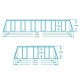 Басейн каркасний 12в1 Bestway 5612B 640 х 274 х 132 см
