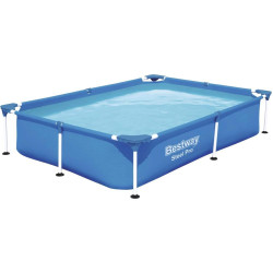 Басейн каркасний прямокутний Bestway 56401 Steel Pro 221 x 150 см