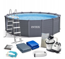 Basen ogrodowy panelowy 478 x 124 cm 12w1 INTEX 26384