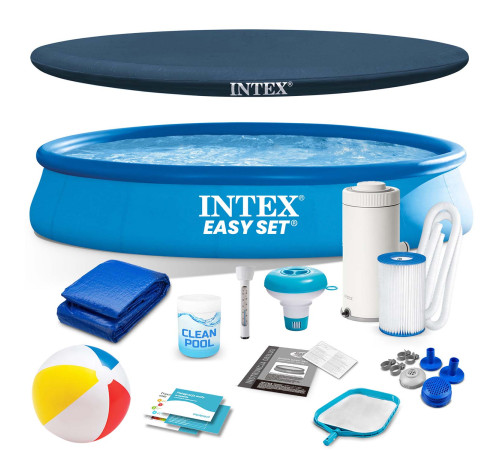 Basen ogrodowy rozporowy 457 x 84 cm 15w1 INTEX 28158