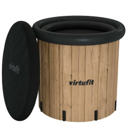 Ванна крижана VIRTUFIT XXL 80 х 80 х 75 см 375 л, коричнева
