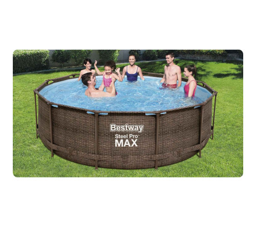 Басейн каркасний 18в1 Bestway 56709, 366 x 100 см Басейн каркасний 18в1 Bestway 56709, 366 x 100 см