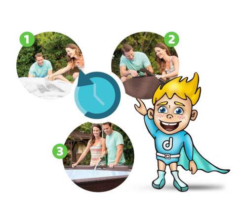 Басейн каркасний 18в1 Bestway 56709, 366 x 100 см Басейн каркасний 18в1 Bestway 56709, 366 x 100 см