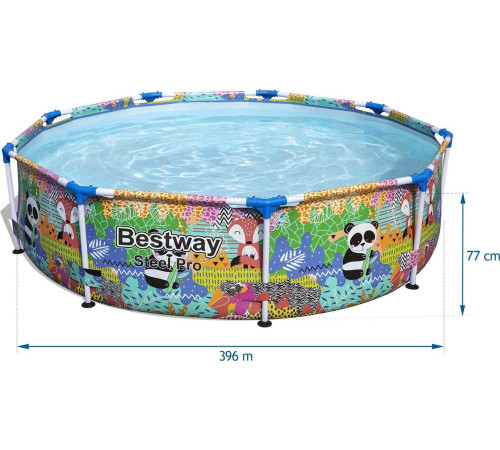 Басейн каркасний 4в1 Bestway 5612F Steel Pro 274 см Басейн каркасний 4в1 Bestway 5612F Steel Pro 274 см