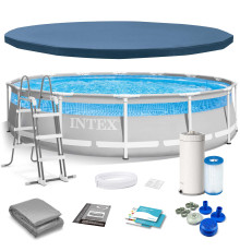 Basen ogrodowy stelażowy 427 x 107 cm 12w1 INTEX 26722