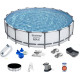 Басейн каркасний 12в1 Bestway 56462 Steel Pro Max 549 см