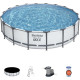 Басейн каркасний 12в1 Bestway 56462 Steel Pro Max 549 см