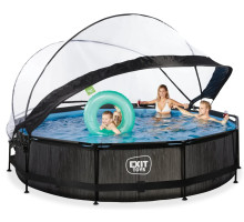 Басейн каркасний 360 х 76 см з куполом EXIT 