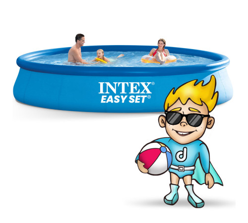 Basen ogrodowy rozporowy 457 x 84 cm 4w1 INTEX 28158