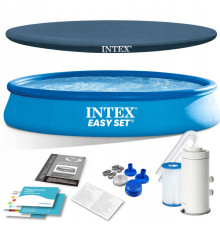 Басейн надувний 10в1 Intex 28158 457 х 84 см 