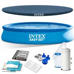 Басейн надувний 10в1 Intex 28158 457 х 84 см 