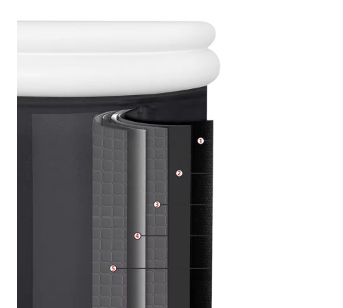 Ванна крижана inSPORTline FrostZen Pro 85 х 75 см 375 л
