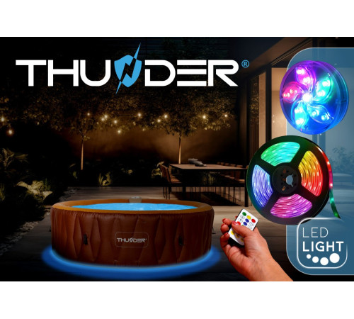 Джакузі-SPA надувне Thunder MOCHA 6-місне + сірі меблі з ротанга – 8 шт Джакузі-SPA надувне Thunder MOCHA 6-місне + сірі меблі з ротанга – 8 шт