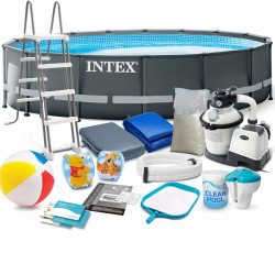Басейн каркасний 17в1 Intex 26326 488 × 122 см