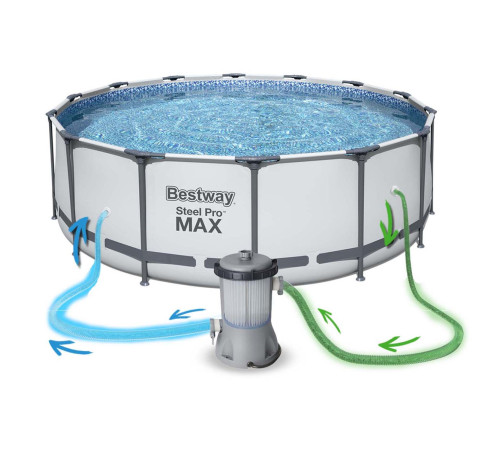 Басейн каркасний 12в1 Bestway 5612X, 427 x 122 см