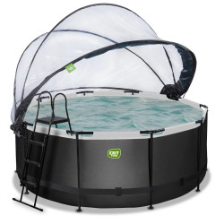 Басейн каркасний EXIT з куполом 360 х 122 см 