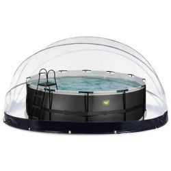 Басейн каркасний EXIT 427 x 122 см з накриттям 