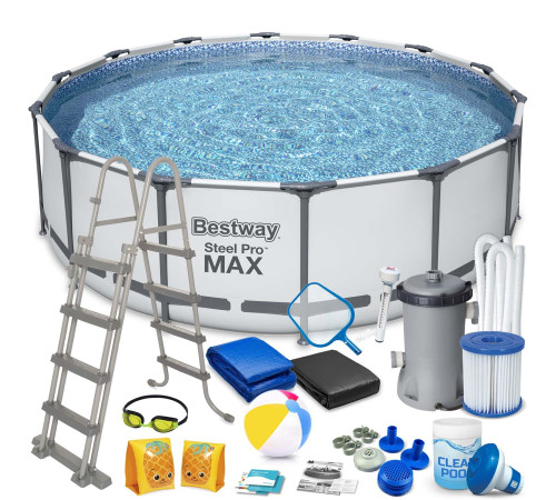 Басейн каркасний 19в1 Bestway 5612X, 427 x 122 см Басейн каркасний 19в1 Bestway 5612X, 427 x 122 см