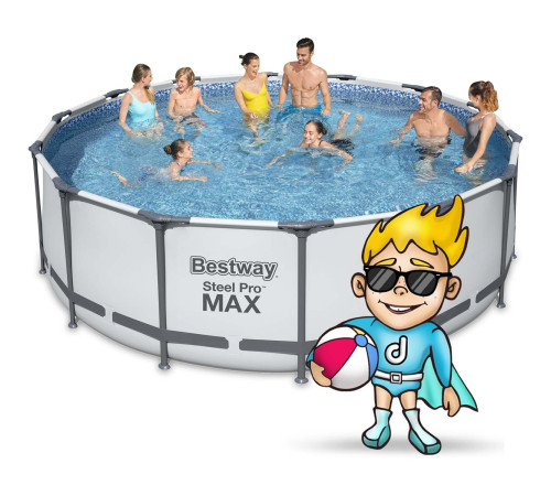Басейн каркасний 19в1 Bestway 5612X, 427 x 122 см Басейн каркасний 19в1 Bestway 5612X, 427 x 122 см