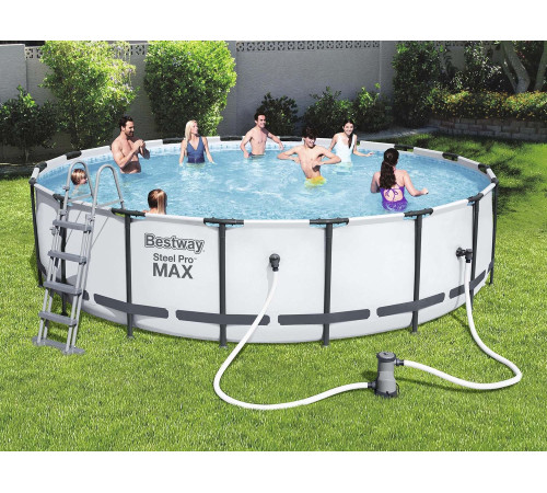 Басейн каркасний 19в1 Bestway 5612X, 427 x 122 см Басейн каркасний 19в1 Bestway 5612X, 427 x 122 см