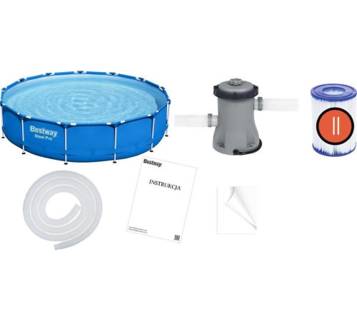 Басейн каркасний Bestway 5612E Steel Pro 396 см Басейн каркасний Bestway 5612E Steel Pro 396 см