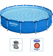 Басейн каркасний Bestway Steel Pro, 396 x 84 см