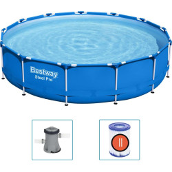 Басейн каркасний Bestway Steel Pro, 396 x 84 см