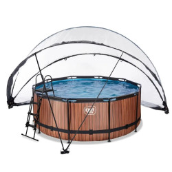 Басейн каркасний EXIT 360 x 122 см з накриттям 