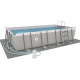 Басейн каркасний прямокутний 18в1 Avenli Garden 549x305x122 см KIT - сірий