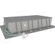 Басейн каркасний прямокутний 18в1 Avenli Garden 549x305x122 см KIT - сірий