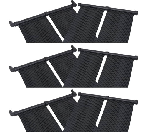 Сонячні панелі для обігріву басейну vidaXL 6 шт, 80x310 см