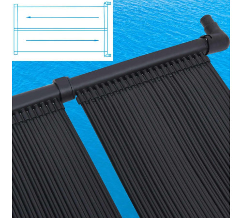 Сонячні панелі для обігріву басейну vidaXL 6 шт, 80x310 см