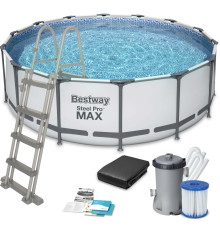 Басейн каркасний 11в1 Bestway 56438, 457 x 122 см 