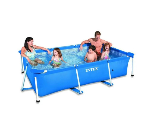 Басейн каркасний прямокутний INTEX 28270, 220 x 150 x 60 см Басейн каркасний прямокутний INTEX 28270, 220 x 150 x 60 см