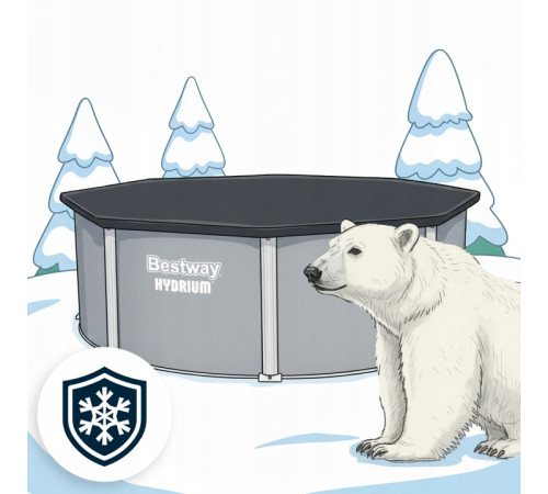 Басейн каркасний 13в1 Bestway Hydrium 56384 457 х 122 см