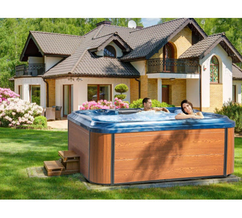 Джакузі-SPA садове Beliani Arcelia 180 см х 80 см, 4-місне Джакузі-SPA садове Beliani Arcelia 180 см х 80 см, 4-місне