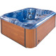 Джакузі-SPA садове Beliani Arcelia 180 см х 80 см, 4-місне