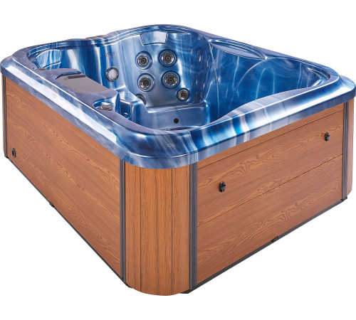 Джакузі-SPA садове Beliani Arcelia 180 см х 80 см, 4-місне Джакузі-SPA садове Beliani Arcelia 180 см х 80 см, 4-місне