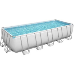 Басейн каркасний прямокутний 18в1 Bestway 5611Z, 640 x 274 x 132 см, білий  + самокат 