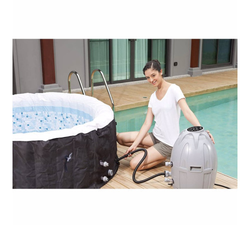 Джакузі-SPA надувне BESTWAY LAY-Z-SPA Miami 4-місне