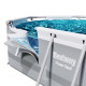 Басейн каркасний овальний 11в1 Bestway 56620, 427 x 250 x 100 см