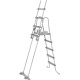 Басейн каркасний прямокутний 6в1 Bestway 56474 Power Steel 732 x 366 см - білий