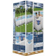 Басейн каркасний прямокутний 6в1 Bestway 56474 Power Steel 732 x 366 см - білий