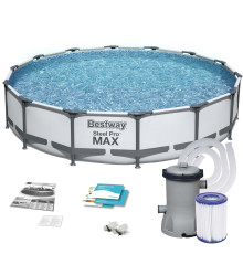 Басейн каркасний 9в1 Bestway 56595, 427 x 84 см