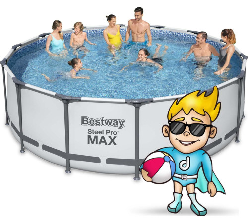 Басейн каркасний Bestway Steel pro Max 427 х 122 см Басейн каркасний Bestway Steel pro Max 427 х 122 см