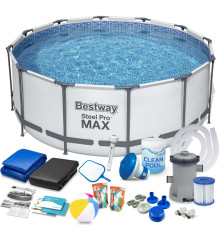 Басейн каркасний 17в1 Bestway 56595, 427 x 84 см 