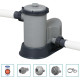 Басейн каркасний овальний 6в1 Bestway 56710 Power Steel 549x274 см - сірий
